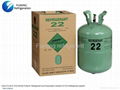 99.8% Purity AC Refrigerant Gas Disposable Cylinder For R22 Refrigerant