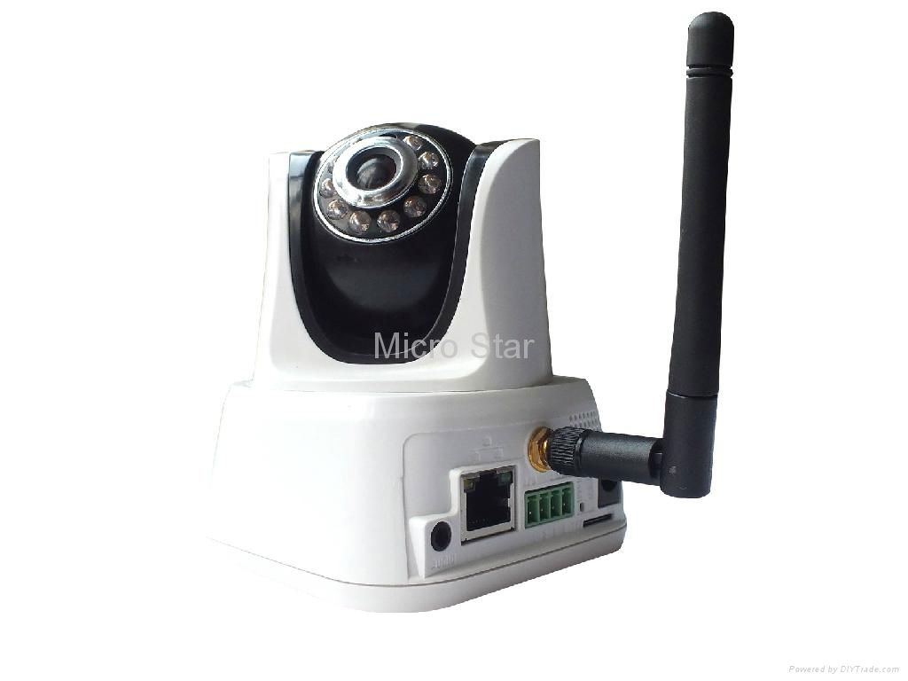 1.0M pixels include IR-cut and TF slot H.264 multi stream Wifi IP Camera 2