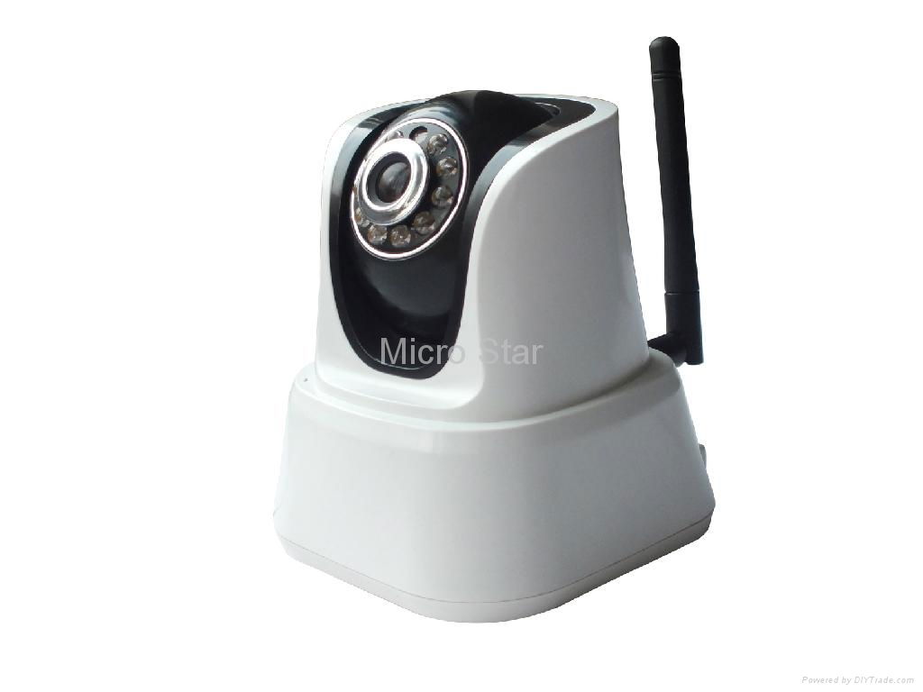 1.0M pixels include IR-cut and TF slot H.264 multi stream Wifi IP Camera 5