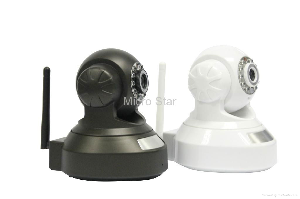 Night vision 1.0M pixels 3518C clip include IR-cut TF slot H.264 Wifi IpCamera 5