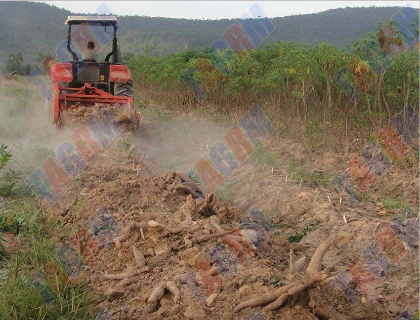 MSU1600 cassava harvester/root upper in high efficiency  5