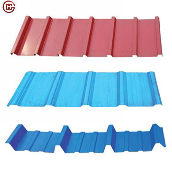 color coated corrugated sheet