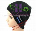 Hot selling bluetooth beanie with invisible earphones 1