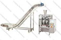 Automatic granule weighing packaging