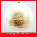 Christmas glass ball 1