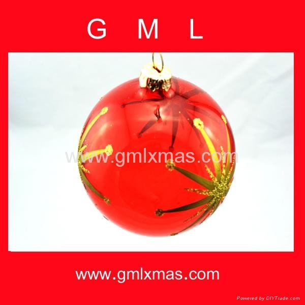 Christmas glass ball 3