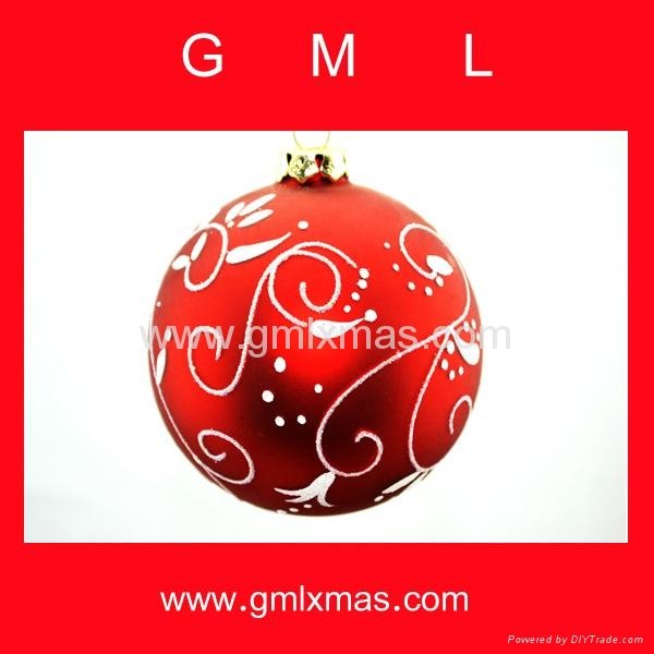 Christmas glass ball 4