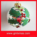 Christmas glass ball 1