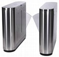 304 1.2mm Stainless Steel Access Control Security System Speed Gate Flap Barrier