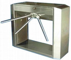 Security Access Control System Bridge Type Half Height Tripod Turnstile