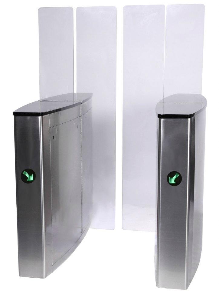 High Security Access Control System Full Height Sliding Gate with Alarm System C