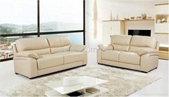 small size leather sofa