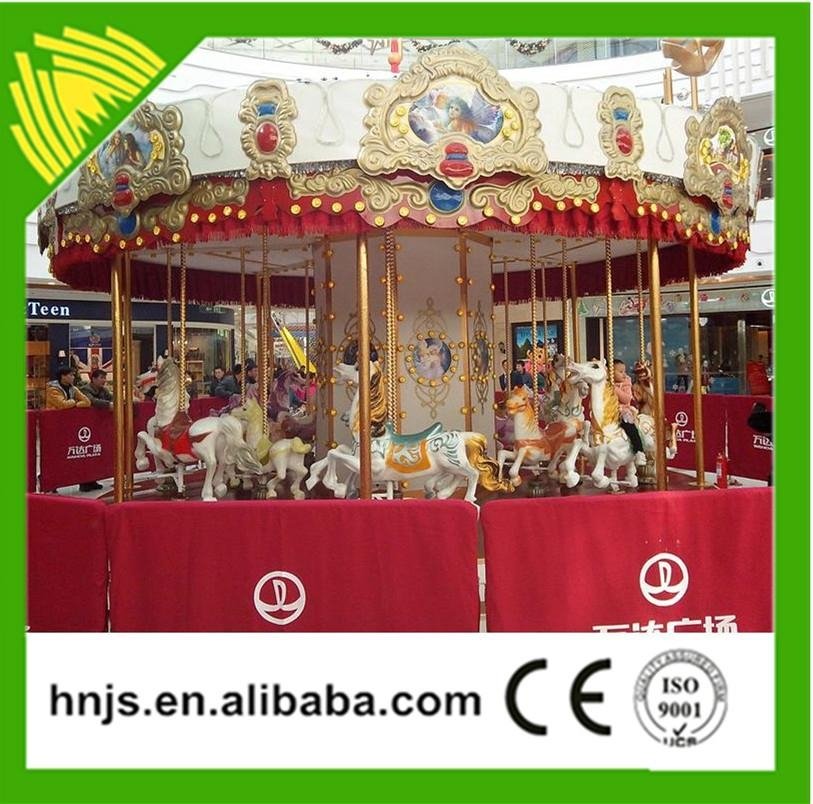 China top sale amusement park carousel rides for sale