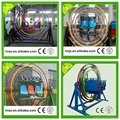 China top sale amusement park equipment 3D space ring rides/human gyroscope ride
