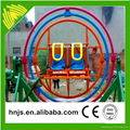 China top sale amusement park equipment 3D space ring rides/human gyroscope ride 2