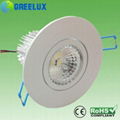 High power 5W COB LED Downlight  Epistar