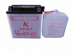 Conventional motorcycle battery 12N9-4B-1