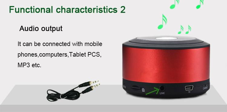 best bluetooth speaker reviews with TF card reader and FM Radio 4
