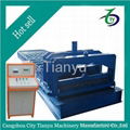 Russian style glazed metal roof tiles roll forming machine 1