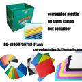 pp plastic corrugated box
