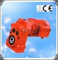 hollow shaft installation parallel helical gearbox