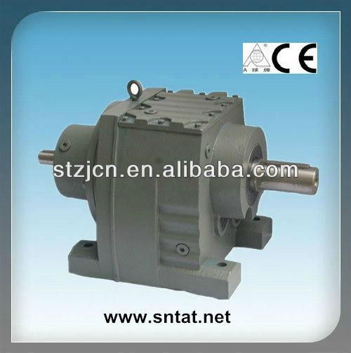 flange installation helical gearbox motor 4