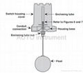 flange mounting float type level switch price 5