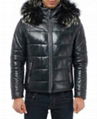 Valeriano Romano Leather Jacket Fur Coat Textile 1