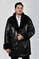 Valeriano Romano Leather Jacket Fur Coat Textile 2