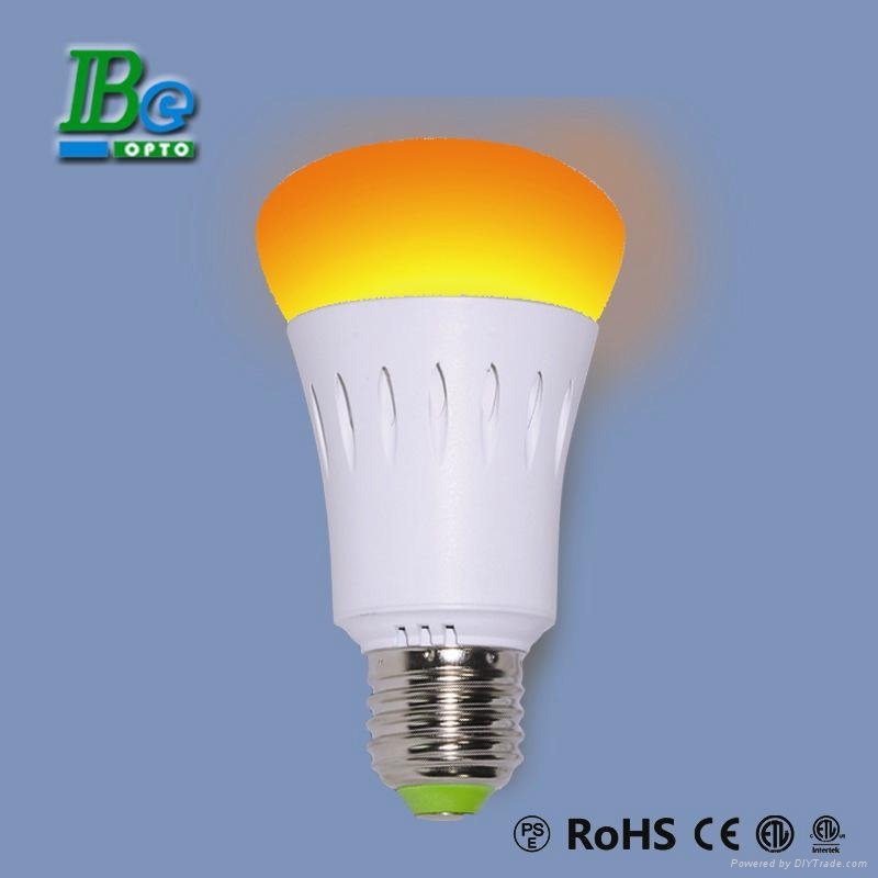 RGB smartphone control LED bulb light  5