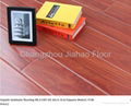 Sapele laminate flooring U-Groove 1