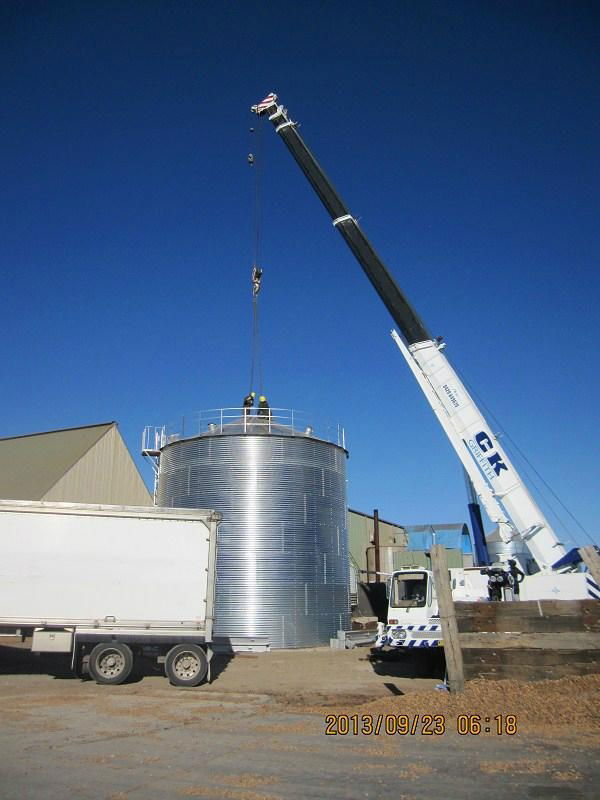 grain steel silos