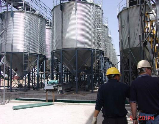 Galvanized Feed Silo