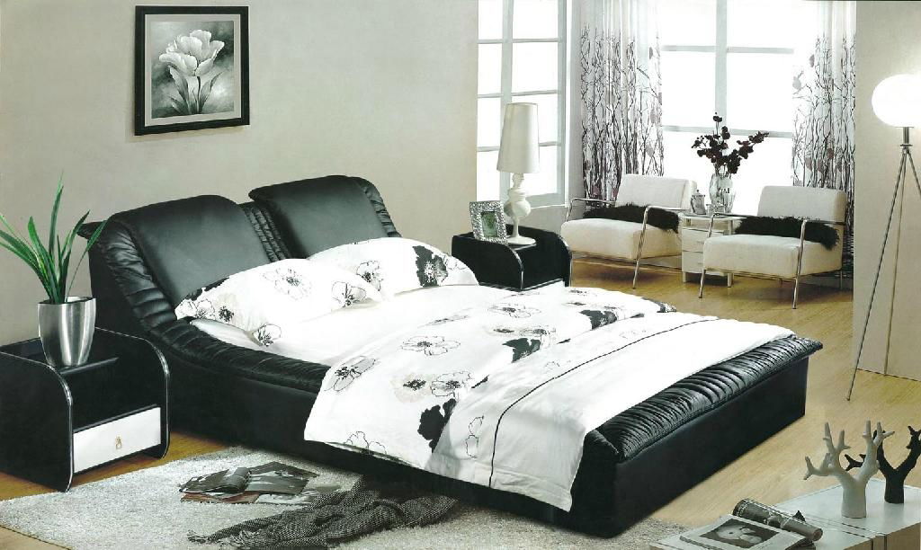 LB4254J-UK Modern Leather Beds 