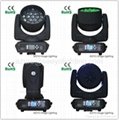 19pcs RGBW 4in1 zoom LED moving head light 3