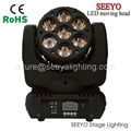 Mini 7pcs 10W LED Moving Head Light