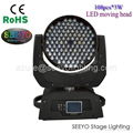 RGBW LED moving head light 108pcs 3w