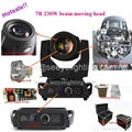 professional beam moving head light 7r 230w 2