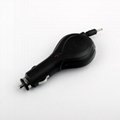 Output 1A cell phone charger Retractable Car Charger For iPhone 5C 5