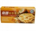 南國食品椰香薄餅 80g/盒