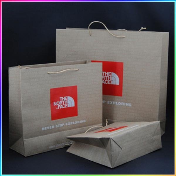 Top sale 100% customized eco-friendly recycled paper bag 2
