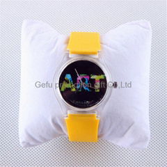 Waterproof 2014 new arrival branded cheap silicon watch design