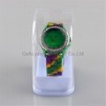 2014 Hot sellling silicone watch gadget item colourful Diamond watches 5