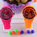 2014 Crystal ladies fashion silicone watch 2