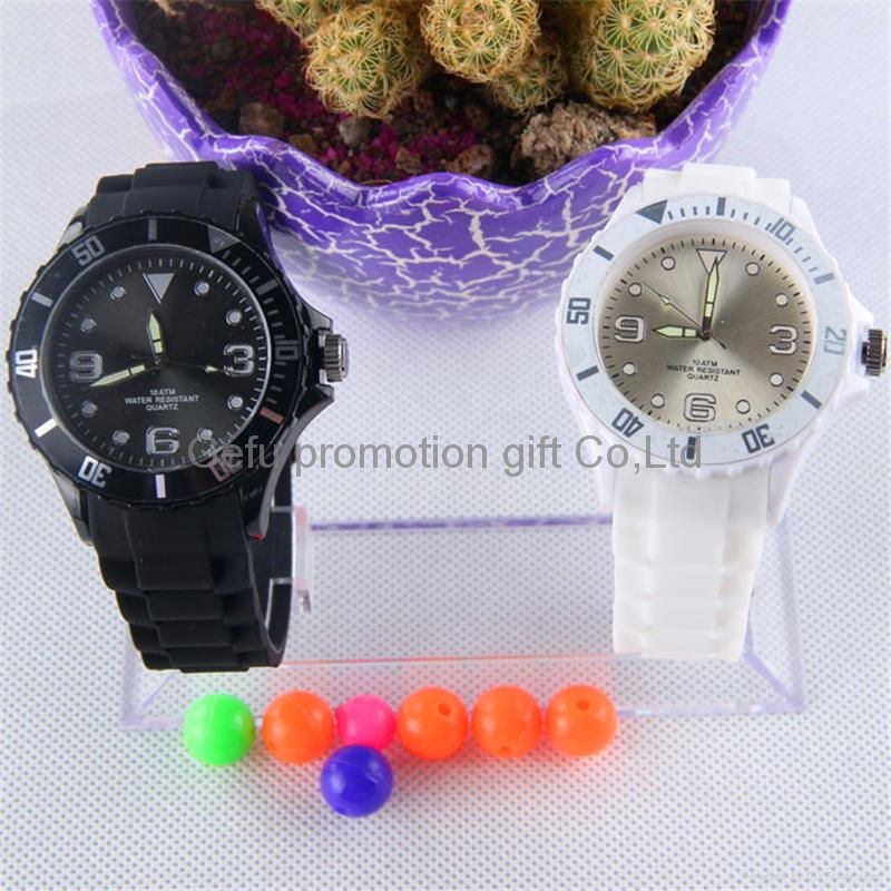 2014 Crystal ladies fashion silicone watch 4