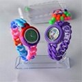 2014  fahsion silicone watch for women 5