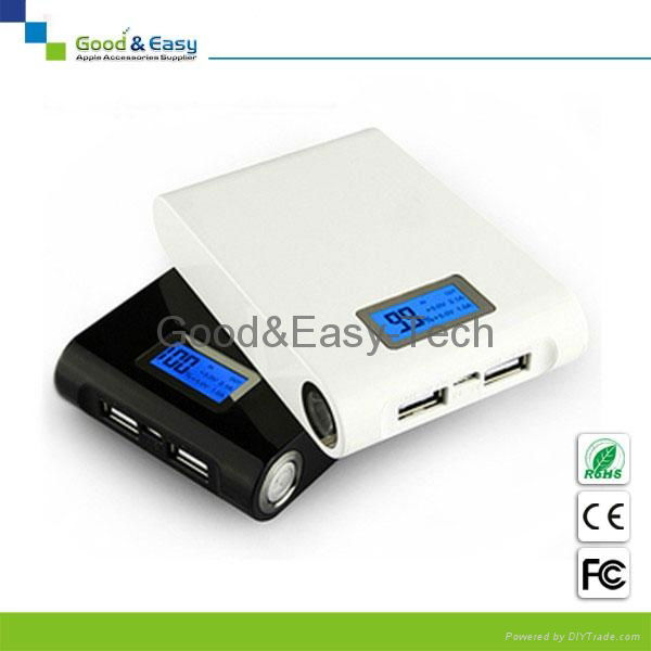 12000mAh power bank with LCD screen factory wholesale 2