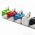 Folding USB charger mini travel charger