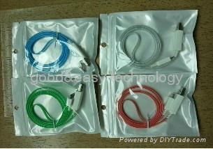 LED USB data cables (for Iphone 4,iPhone 5,Micro USB) 3