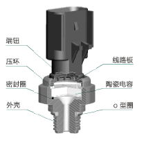 SCR system urea dosing pressure sensor 3